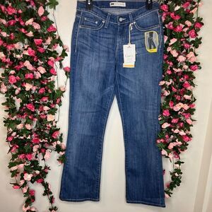 Levi’s 529 Curvy Bootcut Jeans Women’s Casual Denim Blue Comfort Stretch 6